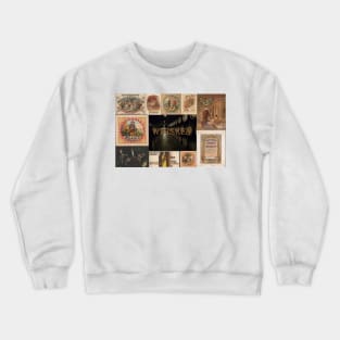 Whiskey - Vintage Advertising Crewneck Sweatshirt